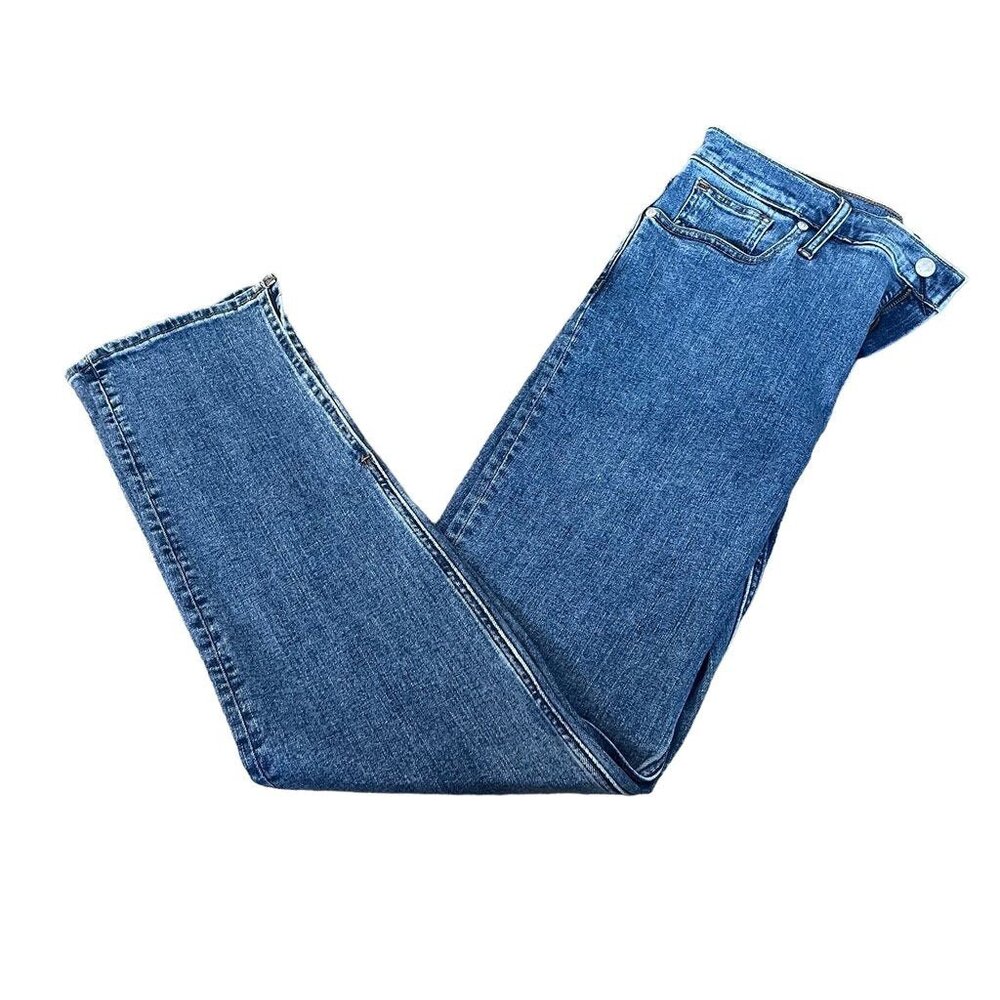 NWT Madewell Women’s Blue Denim Stovepipe Full Length Jeans Size 31